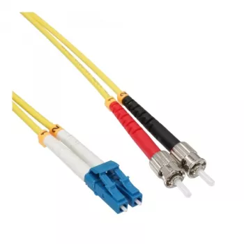 InLine LWL-Duplexkabel LC/ST 9/125µm OS2 10m
