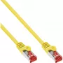 InLine Patchkabel S/FTP PiMF Cat.6 250MHz PVC Kupfer gelb 10m
