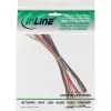 InLine interner Stromadapter 20-Pin ATX-NT auf P8/P9 AT-Mainboard + Schalter 20/0,80m
