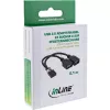 InLine USB 2.0 Adapterkabel intern 2x USB Typ A Buchse / Mainboard-Header