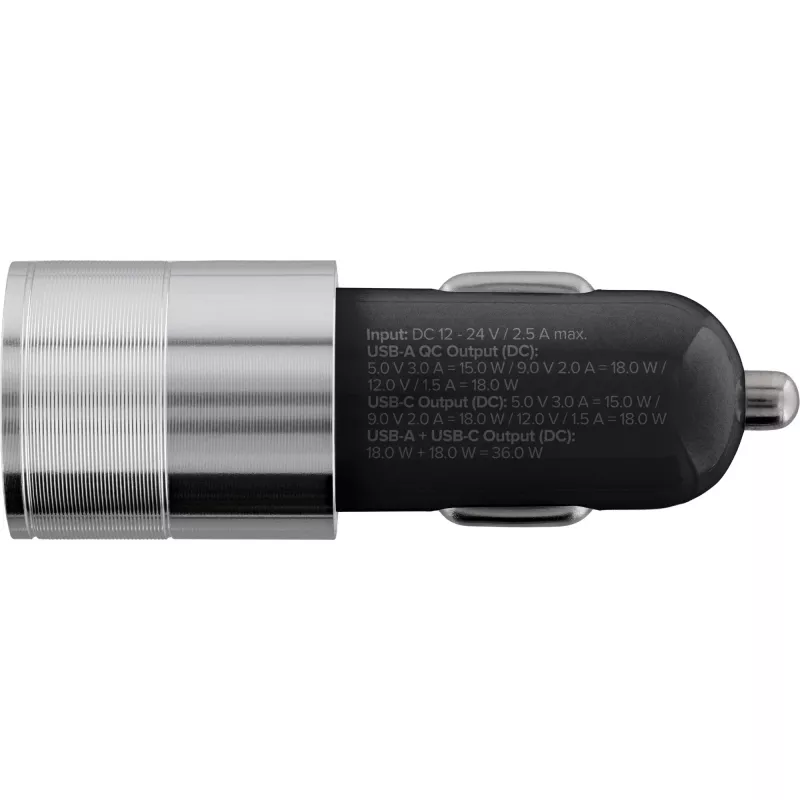 InLine USB-Autoladegerät Netzteil Quick Charge 3.0, schwarz
