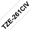 Brother TZE261CIV Etikettierband Schwarz auf Weiß