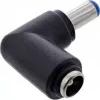 InLine DC-Adapter 5,5x2,1 mm DC-Stecker männlich/weiblich abgewinkelt Universal Schwarz