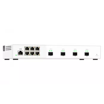 QNAP QSW-M2106-4S Netzwerk-Switch Managed L2 2,5G Ethernet (100/1000/2500) Weiß