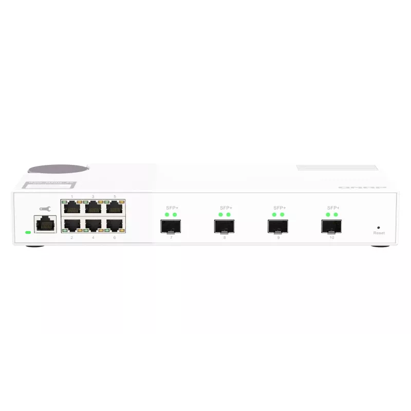 QNAP QSW-M2106-4S Netzwerk-Switch Managed L2 2,5G Ethernet (100/1000/2500) Weiß