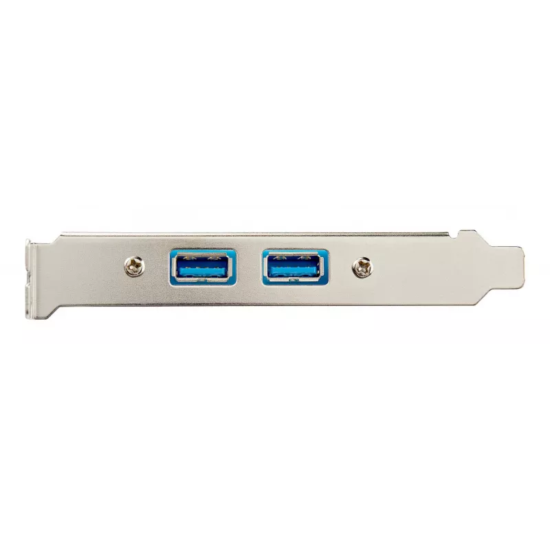 StarTech.com 2-Port-USB-3.0-A-Slotblech-Adapter, IDC, USB 3.2 Gen 1 (3.1 Gen 1), Blau, Edelstahl, 0,5 m, CE, REACH, 500 mm