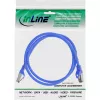InLine Patchkabel S/FTP PiMF Cat.8.1 halogenfrei 2000MHz blau, 2m