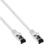 InLine Patchkabel, S/FTP (PiMf), Cat.8.1, 2000 MHz, halogenfrei, weiß, 15 m