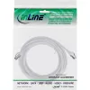 InLine Patchkabel, S/FTP (PiMf), Cat.8.1, 2000 MHz, halogenfrei, weiß, 15 m