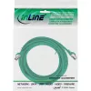 InLine Patchkabel, S/FTP (PiMf), Cat.8.1, 2000MHz, halogenfrei, grün, 15m