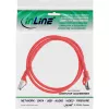 InLine Patchkabel, S/FTP (PiMf), Cat.8.1, 2000MHz, halogenfrei, rot, 3m