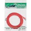 InLine Patchkabel, S/FTP (PiMf), Cat.8.1, 2000MHz, halogenfrei, rot, 15m