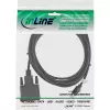 InLine Mini DisplayPort Stecker auf DVI-D 24+1 Stecker Kabel, schwarz/gold, 2m