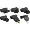 InLine HDMI zu DVI Adapter HDMI Stecker / 24+1 Buchse 180° abgewinkelt vergoldet