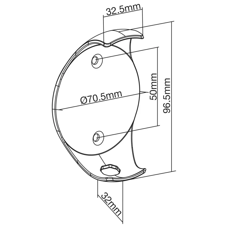 Wandhalterung InLine Google Home Mini 23178A