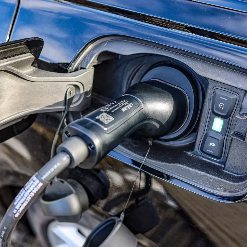 InLine EV Spiralkabel für Elektroauto 11 kW Typ2, 3-phasig, 5 m