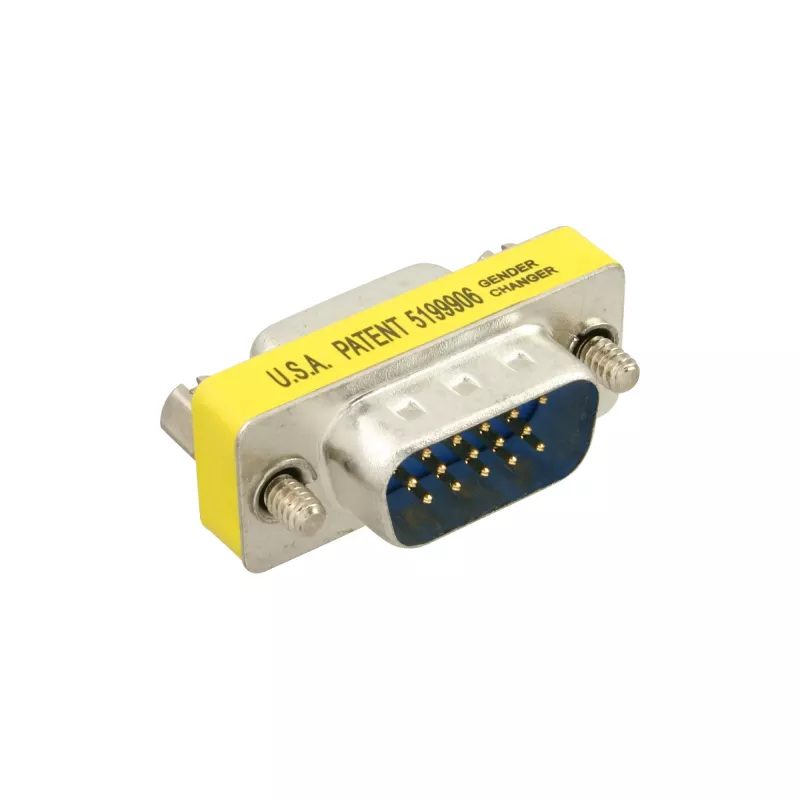 InLine Mini Adapter 15 Pin HD VGA / S-VGA Stecker / Buchse