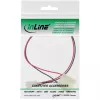 InLine Lüfter-Spannungsadapterkabel 12V / 7V 0,3m