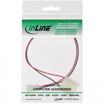 InLine Lüfter-Spannungsadapterkabel 12V / 7V 0,3m