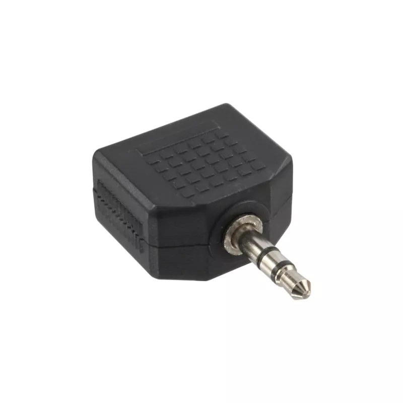 InLine Audio Adapter 3,5 mm Stecker / 2x 3,5 mm Stereo Buchse