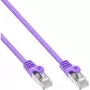 InLine Patchkabel SF/UTP Cat.5e lila 10 m