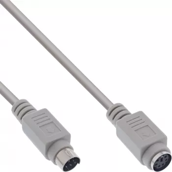 InLine PS/2 Kabelverlängerung Stecker / Buchse 5m