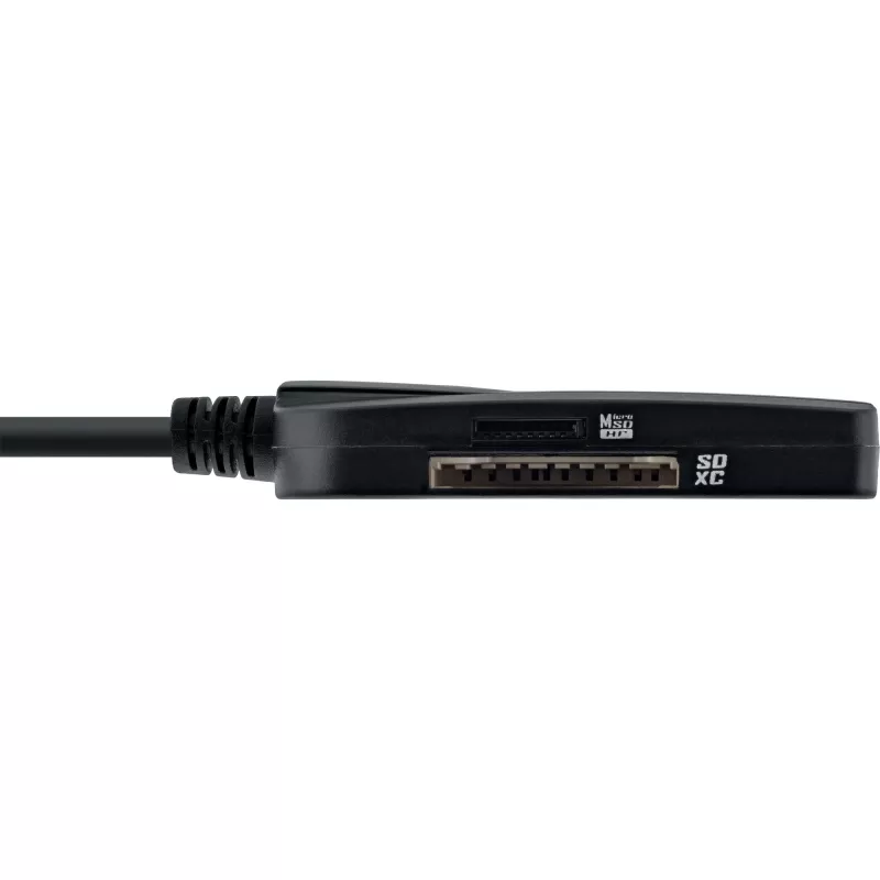 InLine Kartenleser USB 3.1 USB-C, für SD/SDHC/SDXC, microSD, UHS-II kompatibel