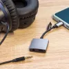 InLine USB-C Audio-Adapterkabel, USB-C auf 3,5-mm-Klinke + PD 30 W