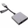 InLine USB-C Audio-Adapterkabel, USB-C auf 3,5-mm-Klinke + PD 30 W