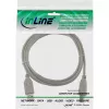 USB 2.0 Kabel Typ A Stecker / B Stecker beige 3m InLine 34535H
