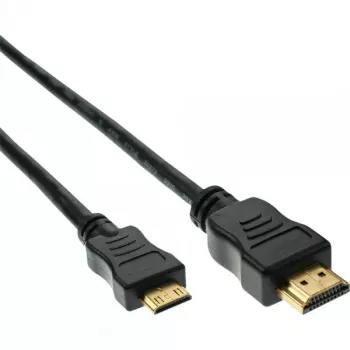 InLine HDMI-Mini-Kabel, High Speed HDMI, AM/CM, vergoldet, 1,5 m