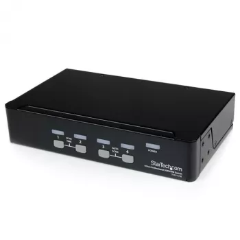 StarTech.com 4-Port professioneller VGA USB KVM-Switch mit Hub