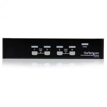 StarTech.com 4-Port professioneller VGA USB KVM-Switch mit Hub
