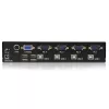 StarTech.com 4-Port professioneller VGA USB KVM-Switch mit Hub