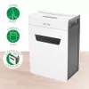 Aktenvernichter LEITZ IQ Protect Premium 6M P5 – Mikroschnitt, 18 L, Touch-Steuerung, 351×204×355 mm