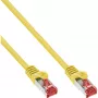 InLine Patchkabel S/FTP PiMF Cat.6 250MHz PVC CCA gelb 0.25m