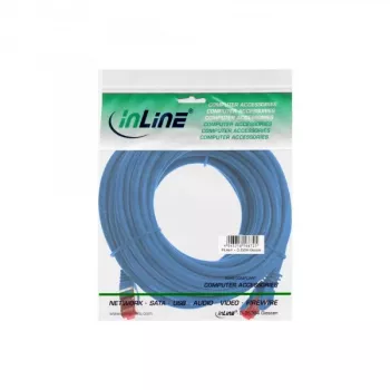 InLine Patchkabel S/FTP PiMF Cat.6 250MHz PVC CCA blau 5m
