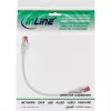 InLine Patchkabel S/FTP PiMF Cat.6 250MHz PVC CCA weiß 0,25 m