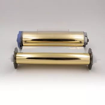 Brother HFA220GD Druckfolie Laser Gold 22,3 cm Breite 120 m Länge