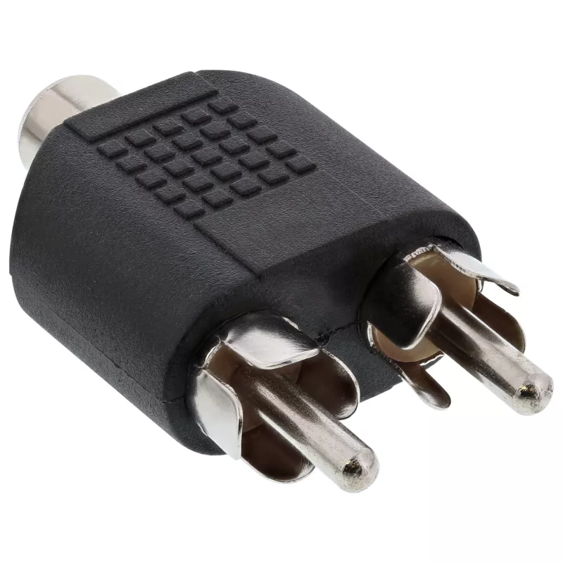 Audio-Adapter Cinch-Buchse / 2x Cinch-Stecker InLine 99311