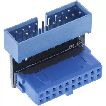 InLine USB 3.0 Adapter intern, Stecker auf Buchse, UP-gewinkelt, 33448O