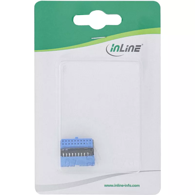 InLine USB 3.0 Adapter intern, Stecker auf Buchse, UP-gewinkelt, 33448O