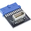 InLine USB 3.0 auf USB 3.1 Front Panel Key-B Adapter intern Mehrfarbig