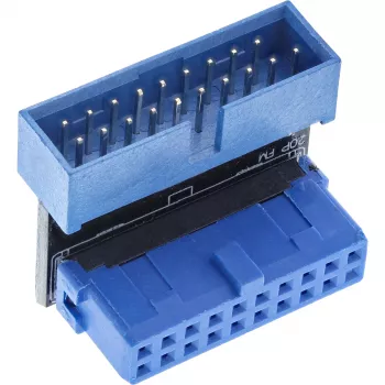 InLine USB 3.0 Adapter intern, Stecker-/Buchsen-Postverbindung, abgewinkelt nach unten
