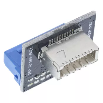 InLine USB 3.0 auf USB 3.1 Frontpanel Key-B Adapter gerade intern