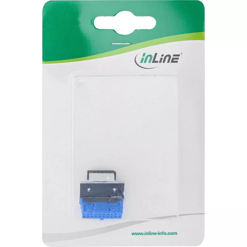 InLine USB 3.0 auf USB 3.1 Frontpanel Key-B Adapter gerade intern