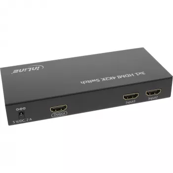 InLine HDMI Switch 3 IN auf 1 OUT Signal 4K2K 3D HD Audio
