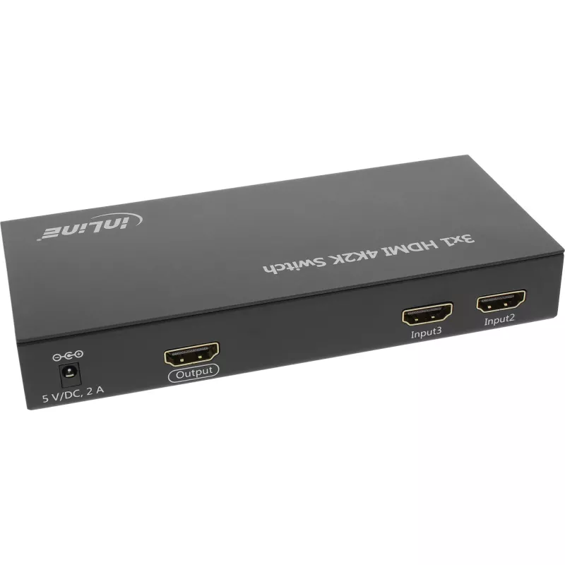 InLine HDMI Switch 3 IN auf 1 OUT Signal 4K2K 3D HD Audio