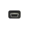 InLine USB 2.0 Mini-Kabel, USB Typ A Stecker / Mini B Stecker, 5-polig, schwarz, 2 m