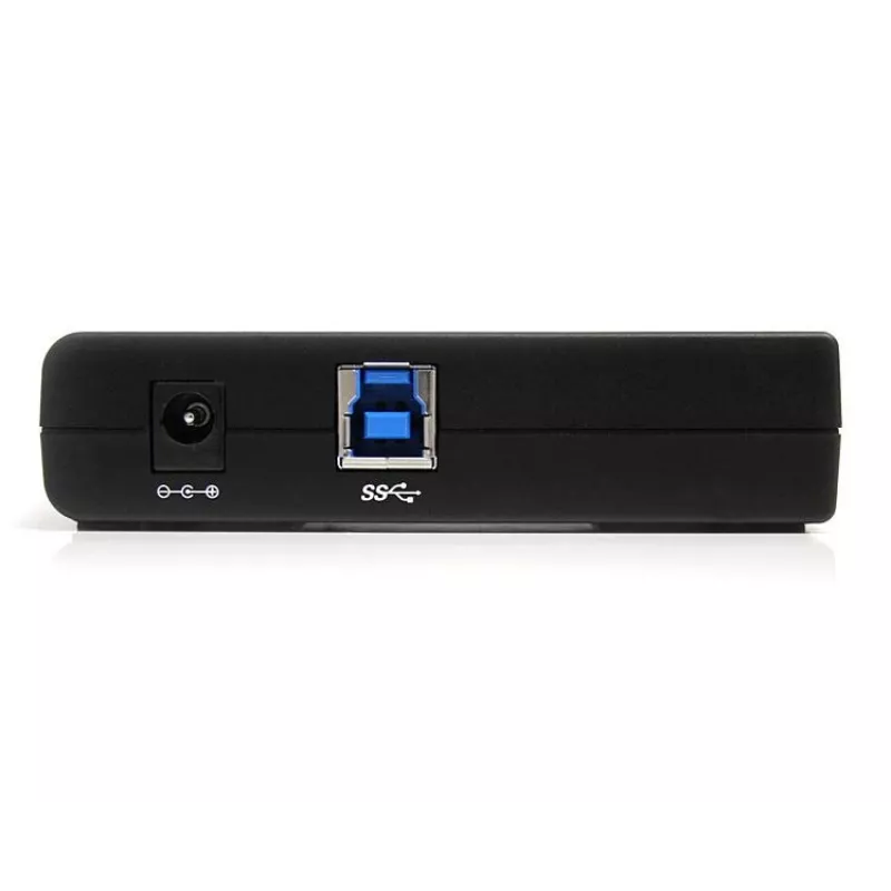 StarTech.com 4-Port Schwarz SuperSpeed USB 3.0 Hub, USB 3.2 Gen 1 (3.1 Gen 1) Typ-A, 5000 Mbit/s, Schwarz, Power, 5 V, 2 A